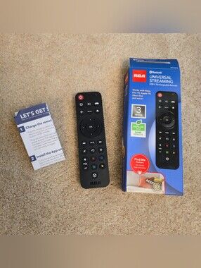 RCA RCTSB3B 3-Device Bluetooth Rechargeable Streaming Remote Control
